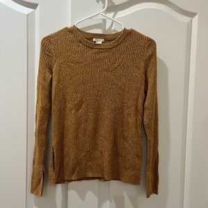 Orangey/yellow sweater used once